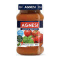 Agnesi Sugo Al Basilico Tomato and Basil Sauce 400g ++ แอคเนซี พาสต้าซอสมะเขือเทศผสมใบโหระพา 400 กรัม. 