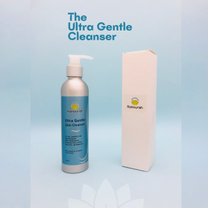 Rainourish Ultra Gentle Skin Cleanser 250ml Refillable Pump Aluminum Bottle