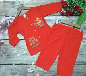 [HCM] Bộ Áo Quần Bà Ba Truyền Thống Bé Gái 8-18kg