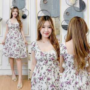 DRESS LINDY/ DASTER MINI/ KOREAN DRESS/ STARFLOW/ DASTER KEKINIAN/ DASTER TERMURAH/