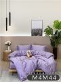 Bộ chăn ga gối lụa 100% Tencel 60s trơn màu - Mướt Bedding, bộ 5 món kèm chăn chần cao cấp. 