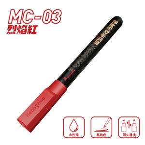 Matte Touch Up Color Model Marker for DIY Model Painting Model Pen HOBBY MIO Round Flat Head Matte Color Marker Plastic MC01-MC08 Model Tool