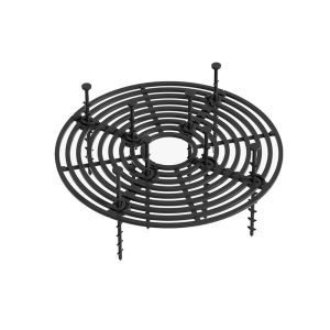 DUOJI กลม/สี่เหลี่ยม ที่ป้องกันกระถางต้นไม้ ตัดได้ตัดได้ ป้องกันสนิมและสนิม ตาข่ายป้องกันพืช ผ้าคลุมตาข่ายป้องกัน ใช้งานได้หลากหลาย ฝาครอบกระถางดอกไม้ ปกป้องรากพืช