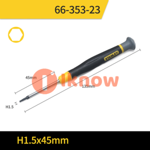 I know Hexagon screwdriver miniature hex screwdriver 0.9 / 1.3 / 1.5 / 2.0 / 2.5/3.0mm inside 6 angles