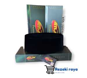 Pecat Songkok Kopiah Hitam Polos ATLAS Premium Standar atau NON AC