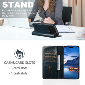 0930[Local Stock] Christmas Halloween Line Leather Case For iPhone18 17 16 15 14 13 12 11Pro Max Plus Mini Air Phone Case Flip Wallet Card Slot Stand Phone Book Cover h261009