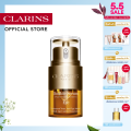 CLARINS DOUBLE SERUM EYE 20ml คลาแรงส์ ดับเบิ้ล เซรั่ม อาย เซรั่มดูแลผิวรอบดวงตา ลดเลือนริ้วรอย เพื่อผิวเรียบเนียน กระจ่างใสขึ้น ภายใน 7 วัน. 