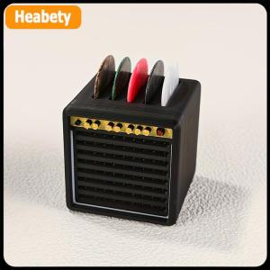 【2-3 days delivery】 3D Printed Portable Guitar Pick Holder With Drawer Waterproof Dustproof Guitar Picks Organizer Picks Storage And Display Gifts
