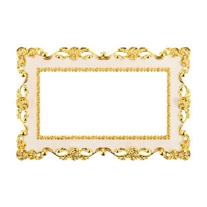 AKZDXE Plate Single and Double Resin Light Switch Cover Home Decor Wall Sticker Surround Socket Frame