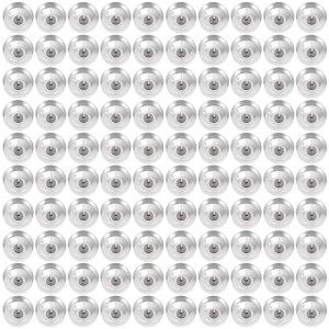 100pcs kim loại ly tealight tins lọ và 100pcs bấc lõi cho DIY làm và nhà decors dự án