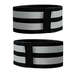 2 gói elastics Băng mắt cá chân phản quang Băng chân di động xe đạp dây đai chân cho đêm đi xe đạp