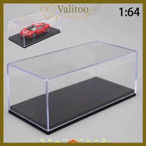 [Valitoo] 1:87 Car Model Display Box Transparent Protective Case Acrylic Dust Hard Cover Storage Holder