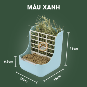 Máng Ăn Cho Thỏ Bọ Ú Chinchilla Máng Ăn 2 Trong 1
