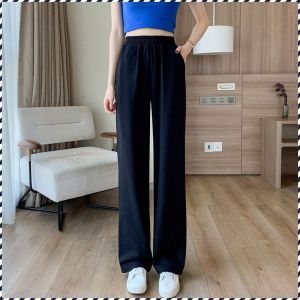 กางเกงกีฬา ไม่มีการบิด กางเกงขายาว ไม่บวม เอวสูง เป็นมิตรกับผิว ทนต่อการสึกหรอ ไม่ระบายอากาศ ไม่ตรง