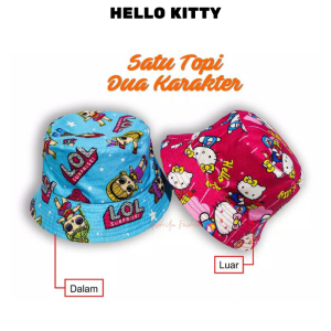 TOPI ANAK PEREMPUAN KEKINIAN MOTIF KARTUN DORAEMON UMUR 2-10 TAHUN KIDS KOREA CAP IMPORT A5