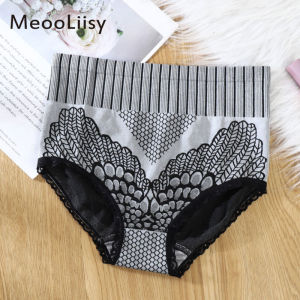 MeooLiisy Seamless High Waist Women Panties Comfortable Breathable Underwear Women Briefs
