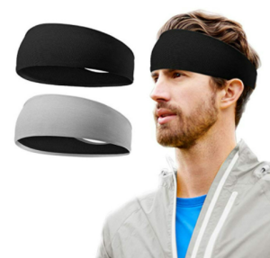 (HB1) Sports Headband Premium Workout Headbands Sports Cooling Sweatband Ikat Kepala Peluh Sukan Bersenam