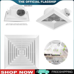 【New Arrival】 Ventilation Fan Ceiling Mount Ceiling Exhaust Fan Remote Control Quiet Vent Fan for Ceiling Space Saving Bathroom