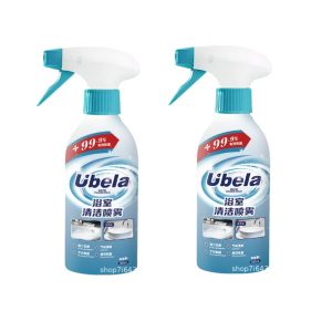UBELA Bathroom Cleaning Spray for Family Users Efficient Stain Removal High-Performance Cleaning Safe for Mothers and Babies Powerful Bacteria Elimination