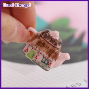 Fanzi กาต้มน้ำถ้วยถ้วยน่ารักบนโต๊ะอาหาร1/12 Miniature dollhouse KITCHEN Toy