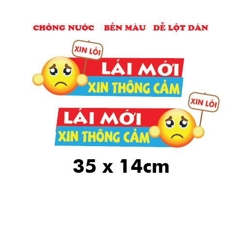 Decal Lái Mới sticker chống nước logo dán xe trang trí ô tô chất lượng ...