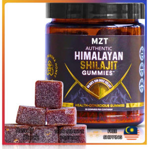 Halal Shilajit Gummies Gold Grade Pure Himalayan Shilajit Fulvic Acid Authentic Energy & Immunity Boost