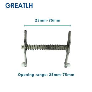 GREATLH Stainless Steel Pet Dogs Cats Mouth Opener Dental Mouth Retractors for Veterinaria Animal Pet Veterinary Instrument