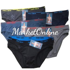5 Quần Lót Nam Proben 35kg Đến 90kg Chất Thun Lạnh Cao Cấp Co Giãn Thoáng Khí MarketOnline PB03