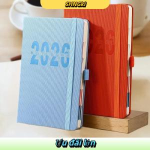 SHNGki Chất Lượng Cao 2026 Kế Hoạch Máy Tính Xách Tay Hàng Ngày Hàng Tuần Hàng Tháng Lịch Kế Hoạch A5 Kích Thước Với Faux Leather Bìa Cho Kinh Doanh Sinh Viên