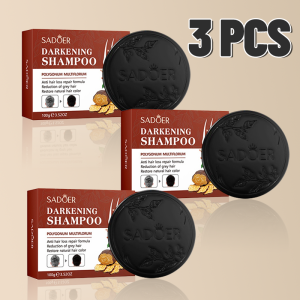 【BUY1TAKE2】SADOER Hair Growth Soap Shampoo Polygonum Multiflorum Repair Natural Black Hair Soap 100g
