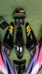 ชุดสี เทน่า ตัวเก่า สี ดำเงา แถมน๊อตพอช มี จำนวน9ชิ้น สินค้ามีรับประกัน จัดส่งใว1-3วันถึง