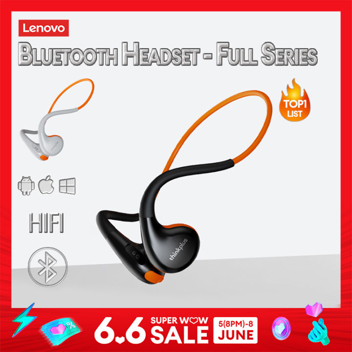 Lenovo X7 Bone Conduction Headphone IPX8 Waterproof For Sports Swimming ...