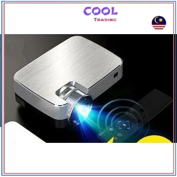 PPP Mini Projector Wifi Smart Machine Portable Projection Wall Student Dormitory Bedroom Projectional Screen 迷你投影仪 2884