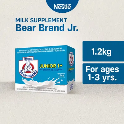 Bear Brand Junior Milk Supplement For Children 1-3 Years Old 1.2kg