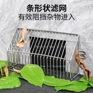 mv1 Rooftop Side Wall Water Grid Stainless Steel Filter Screen Anti Blocking Cover Anti Rodent Roof Balcony Floor Drain Side Drain 5B3Q7