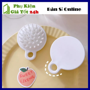 Lược gội đầu Muji mát xa đầu giảm stress làm sạch da đầu kích thích mọc tóc / Lược Gội Đầu Silicon Massage Đầu Thư Giản Giúp Làm Sach Da Đầu Tẩy Tế Bào Khi Gội Đầu