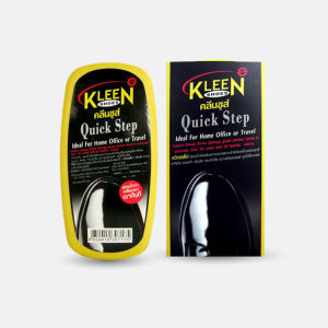 Miếng Bọt Biển Đánh Giày Kleen Shoes Quick Step – Làm Bóng Tức Thì Không Màu Dùng Cho Mọi Loại Giày Da