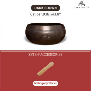 Bát Hát Tây Tạng Nepal Thủ Công Singing Bowl Bát Thiền Âm Thanh Chuông Gõ Cho Yoga Thư Giãn Giảm Căng thẳng