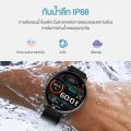 Aolon GTR สมาร์ทวอทช์ smart watch กันน้ำ สมาร์ทโฟน เครื่องมือวัดอัตราการเต้นของหัวใจ สำหรับผู้ชาย กีฬา เฝ้าดูการนอนหลับ ออกซิเจนในเลือด นาฬิกาลูทูธ สำหรับผู้หญิง สำหรับ Android IOS สมาร์ทวอทช์. 
