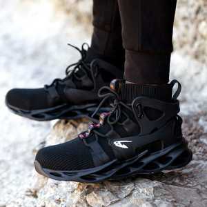 Sepatu Terbaik Super Safety Sneakers Ringan JBS 799 Ujung Baja Tahan Tusukan Paku