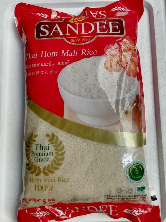 TÚI ĐỎ LỚN 5Kg -- GẠO THƠM THÁI [Thailand] SANDEE Hom Mali Rice
