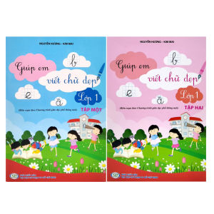 Sách - Combo Giúp em viết chữ đẹp lớp 1 - tập 1 + 2 (Kết Nối ) (KP)