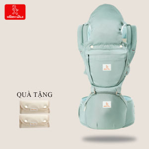Địu em bé HAPPY WALK có bệ ngồi ngăn chứa đồ siêu thoáng khí chắc chắn an toàn đai địu ngồi đa năng 12 tư thế cho bé bảo hành 6 tháng lỗi đổi mới trong 7 ngày đầu nhận hàng