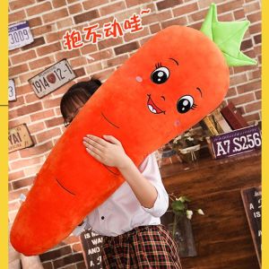 GẤU BÔNG CÀ RỐT SIZE LỚN 1 MÉT 2 VẢI NHUNG MỀM MỊN GẤU BÔNG QUÀ TẶNG VALENTINE Ý NGHĨA