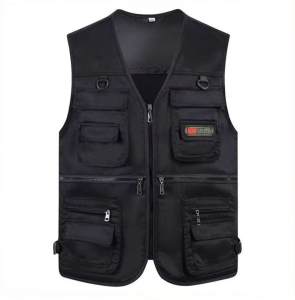 พร้อมส่ง เสื้อกั๊กแขนกุด แฟชั่นหลายกระเป๋าเสื้อกั๊กยุทธวิธี เสื้อกั๊กมอเตอร์ไซค์  เสื้อกั๊กตกปลากลางแจ้ง เสื้อกั๊กแฟชั่นของผู้ชาย