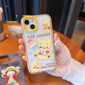 VIVO/OPPO เคสประกบใส2ชั้นงานB สกรีนลายการ์ตูนงานB มาใหม่รุ่น VIVO y11y12y15y17y12ay12Sy20 OPPO A96 5GA16A94 4GA5SA12A7A5(2020)A9(2020)A3SA15A31Reno6 5GReno5 5G