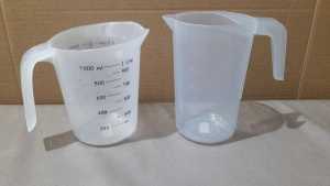 Gelas Ukur 1000ml / Gelas Ukur Plastik 1000ml