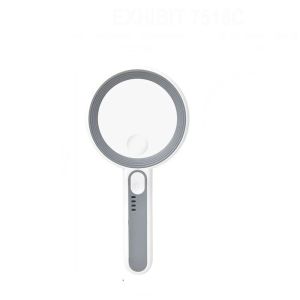 IIRA with LED Light Handheld  Magnifier Loupe HD Reading Magnifier Portable Rechargeable Illuminated Magnifying Glass Reading/Repair
