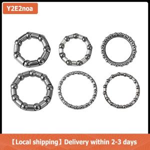 【Local shipping】 Bike Fork Headset Ball Bearing Bowl Sets Bicycle Handlebar Retainer Steel Lowrider Bikes Kids Bicycles Cycling Accessories