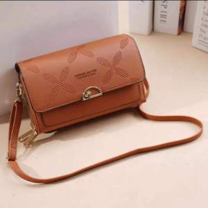 F&S SHOPAHOLIC BAGS#8771 Classic crossbody sling bag for Women PU leather shoulder bag with distinctive floral print